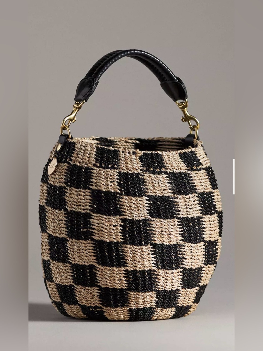 Clare V Pot de Miel raffia bag